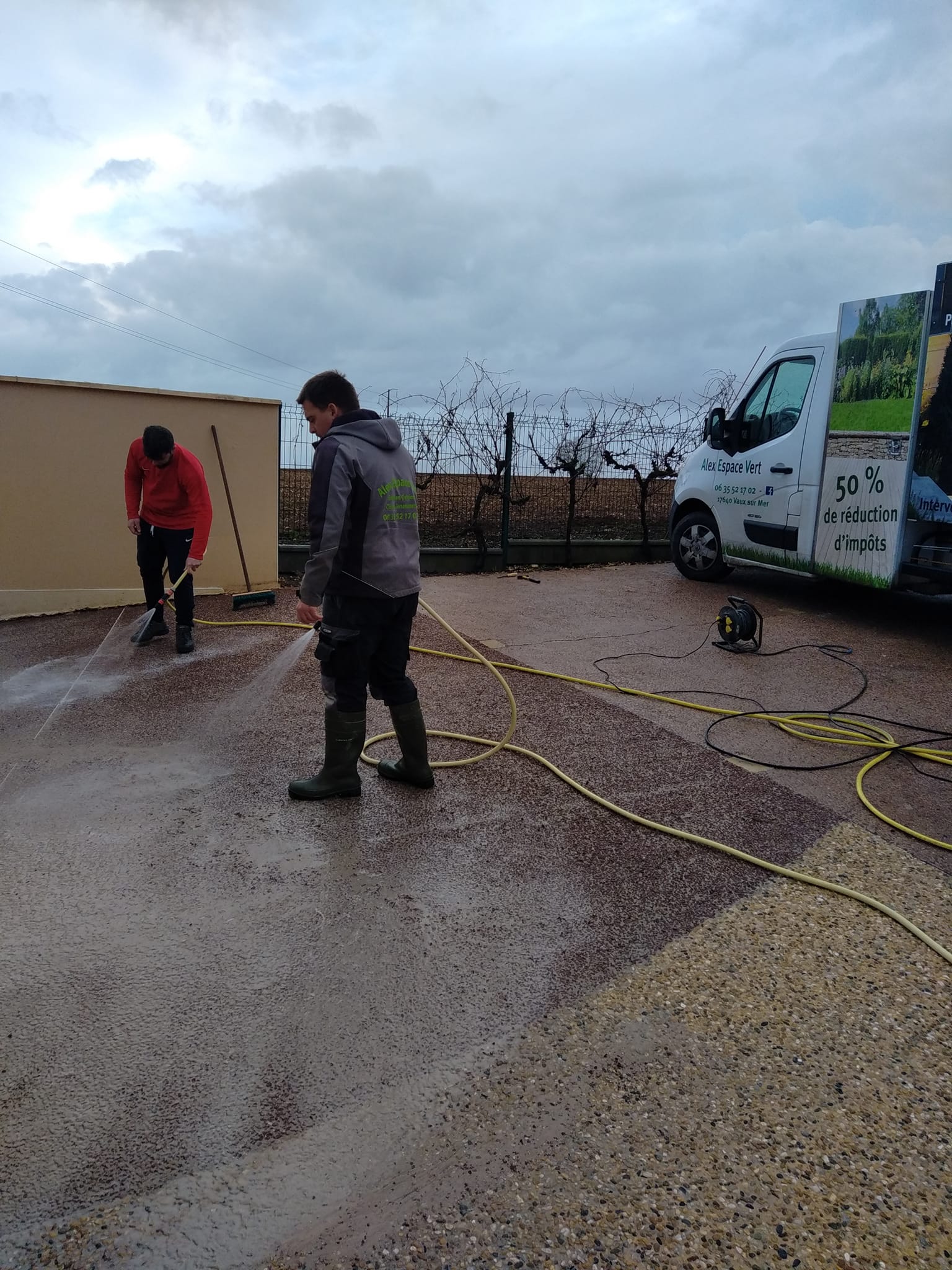 photo beton desactivé